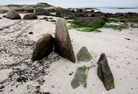 El mar es implacable, por eso resulta fundamental documentar los restos de O Areoso. 