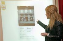 Ver�nica Ramall�n present� la nueva aplicaci�n de turismo. 