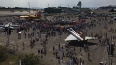 Jornada de puertas abiertas en Lavacolla