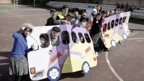 Fiestas de carnavales en los colegios de Barbanza