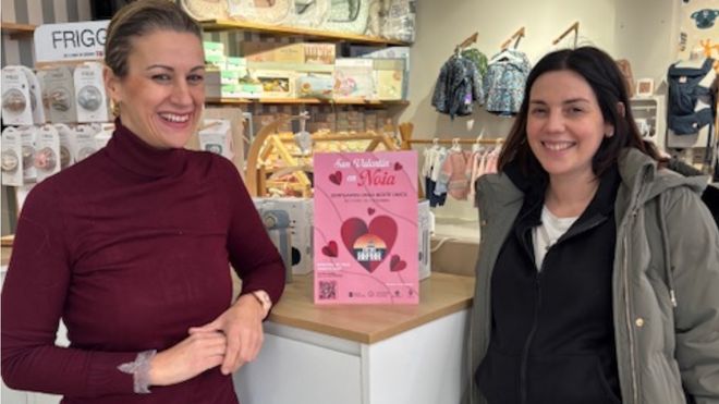 Isabel Mor&aacute;n (derecha) present&oacute; dos tiques a la campa&ntilde;a, uno de una compra en Beb&eacute; Chic&oacute; (en la imagen) y otro en Baso&ntilde;as Mar