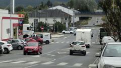 Tramo de la calle Benito VIcetto en el que se produjo la colisi�n