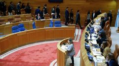 Plant�n del PPdeG a Carmen Santos