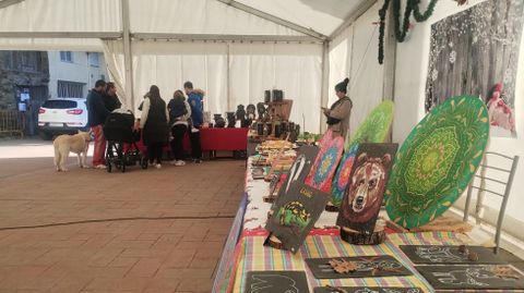 Imagen del mercadillo de Navidad del a�o pasado en Casaio.