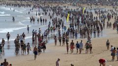 Vistas de la Playa de San Lorenzo de Gij�n