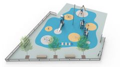 Dise�o del parque infantil de Doutor Pe�a Rey.