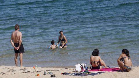 Las im�genes del primer d�a de la fase 2 de la desescala en Barbanza