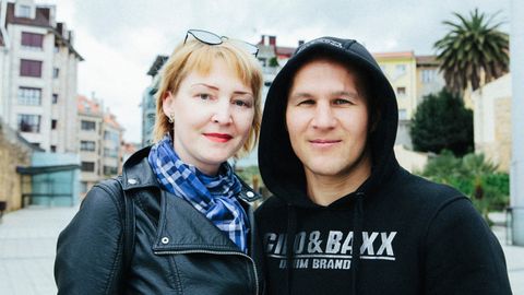 Anastasia Iliyuyshenko y Vitali Lagntik