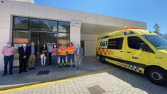 El PAC de Mar�n, en una imagen de archivo, con la base de la ambulancia