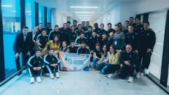 El Celta, regalo de Navidad adelantado para los nios del hospital lvaro Cunqueiro de Vigo