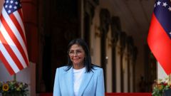 Delcy Rodr�guez, presidenta encargada de Venezuela