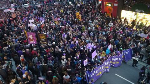 Manifestacin del 8-M en Gijn