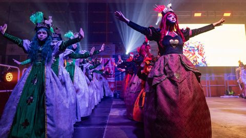 Os da Charca, de Fisterra, ganaron ayer en Dumbr�a