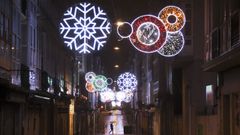 En Ferrol, el concello ms madrugador, la iluminacin se encendi el viernes