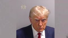 Imagen policial de Donald Trump, tomada en la crcel deAtlanta