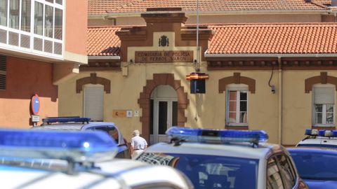 Comisaría de la Policía Nacional en la Avenida de Vigo de Ferrol.
