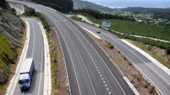 Vista de la carretera al puerto exterior