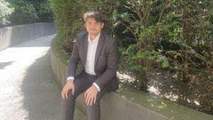 Mateo Garc�a Silva, este lunes, en Madrid, se marchar� en agosto a Estados Unidos para cursar un m�ster en Derecho Tecnol�gico