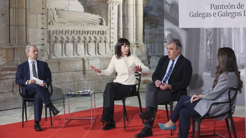 Luis �lvarez, Ana Pont�n, Pedro Puy e Mar�a Meizoso.