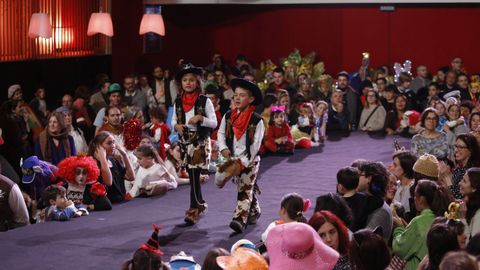 Edicin del 2019 del entroido infantil en Santiago