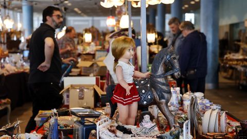 Feria de antigüedades en Palexco