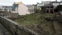 Solo una parte del solar de Dona Urraca se ha excavado arqueol�gicamente