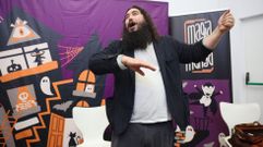 En Saman toca... maxia! Espectculo, onte, na Rego da Balsa de Carballo