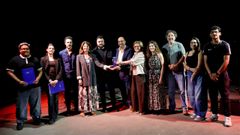 O IES Rafael Dieste recibe o II Premio Na lingua que eu falo da RAG polo proxecto �Aqu� tam�n se fala!�