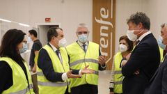 Hace apenas unos d�as, Caballero exigi� al presidente de Renfe tres frecuencias diarias entre Vigo y Madrid sin transbordo en Santiago