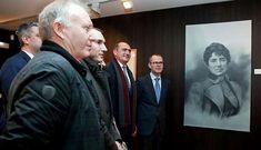 Representantes de la Administraci�n visitaron el museo para comprobar el resultado de las obras.