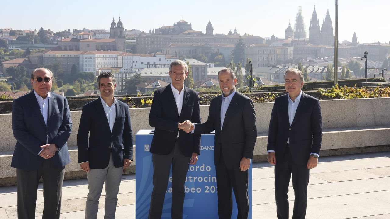 Abanca aportará tres millones al Xacobeo 2027 para reforzar su impacto y su proyección internacional