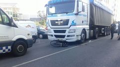 Muere un ciclista atropellado en Meicende