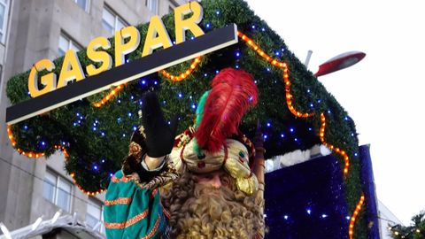 Cabalgata de los Reyes Magos en Vigo 