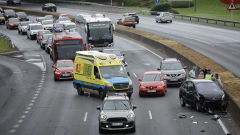 Accidente m�ltiple en Alfonso Molina, en septiembre