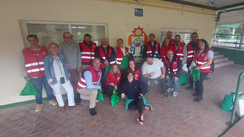 Voluntarios de Coca-Cola en Aspronaga