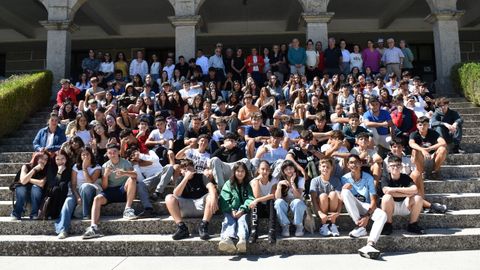 Un momento de la jornada inaugural en el centro cambad�s