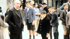 La plaza de la Le�a, protagonista en la pel�cula