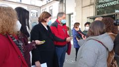 Los sindicatos comparecieron este viernes tras plantar a la direcci�n del Chop