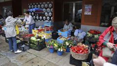 El actual edificio del mercado de abastos compostelano se inaugur en 1945