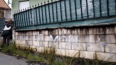 Aparecen nuevas pintadas en la casa del Chicle en Tarago�a