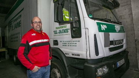 Ram�n Blanco, gerente de la empresa Transportes El Jaime