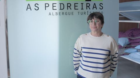 Mara Xos Pernas tiene un albergue en Vilalba