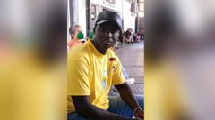 Samba, el senegal�s de 48 a�os fallecido que viv�a en Rodeiro.