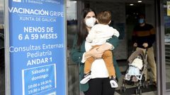 La cobertura de la poblacin infantil con la vacuna contra la gripe supera el 50 % en Galicia