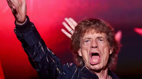 Mick Jagger, en la presentacin del nuevo disco de los Rolling Stones en Londres, en el 2023.