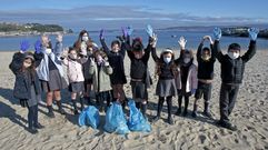 Alumnos del Virxe Milagrosa de Bueu participan en Voz Natura
