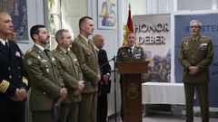 Los funcionarios menos numerosos son los adscritos a las fuerzas armadas. Solo hay trece trabajadores dedicados a esas tareas en Ourense