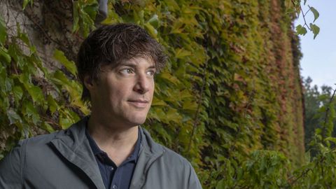 Jordi Cruz, durante su reciente estancia en Galicia para ser �Embaixador do Cami�o�