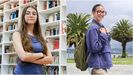 Mara Rivera yAna Mara Seco, alumnas que han conseguidouna de las becas de la Fundacin Amancio Ortega para estudiar 1. de Bachillerato en EE.UU