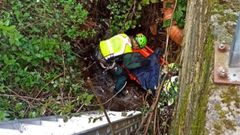 El GREIM de la Guardia Civil de Mieres rescata los cuerpos